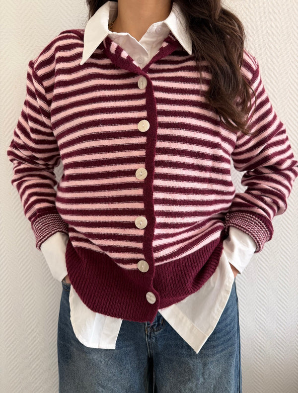 Gilet rayé - Anna